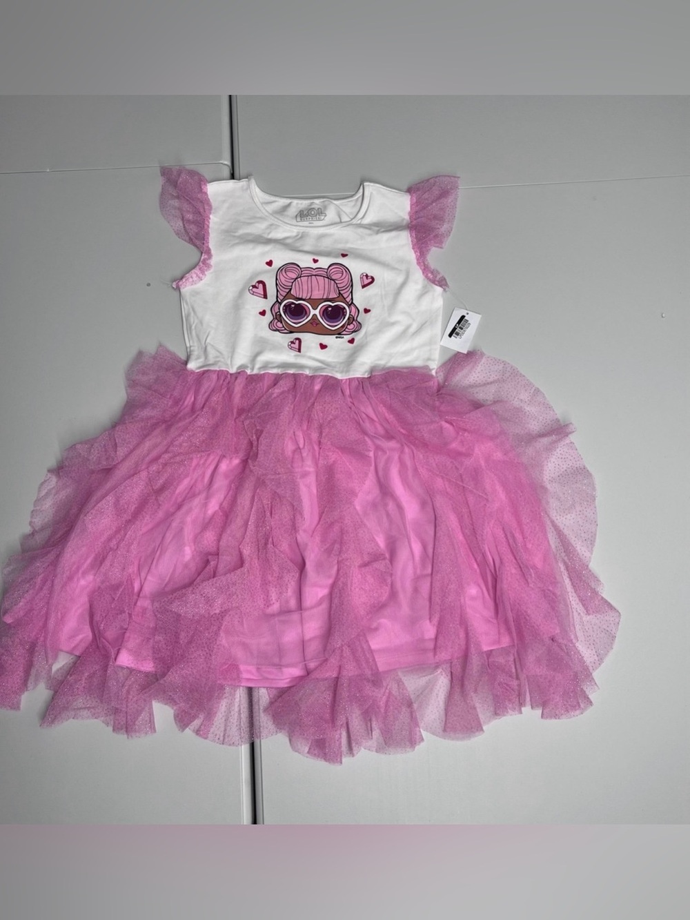 NWT L.O.L  Girls dress 10/12